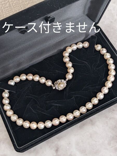 本真珠 パールネックレス 8〜9mm