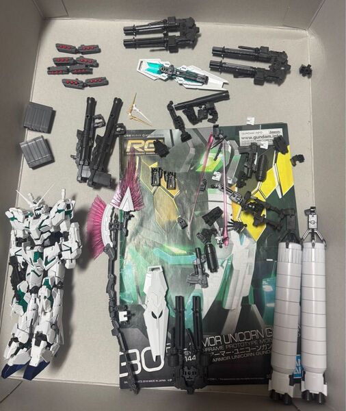 ジャンク ガンプラ RG フルアーマーユニコーンガンダム