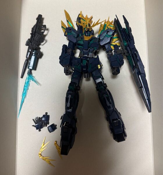 ジャンク ガンプラ RG ユニコーンガンダム2号機 バンシィノルン 最終決戦