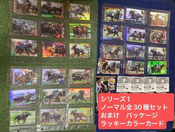 サラブレッドホースコレクション シリーズ1 ノーマル全30種類 コンプリートセット