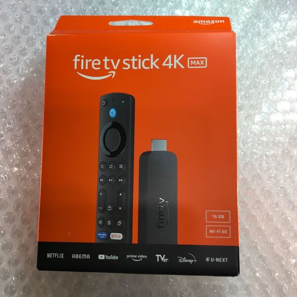 最新型 Fire tv stick 4K max 第2世代 未開封品