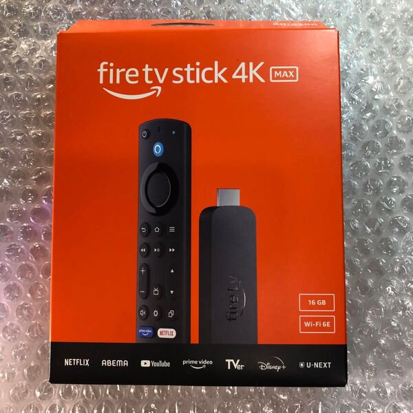 Fire tv stick 4K MAX 第2世代 未開封品