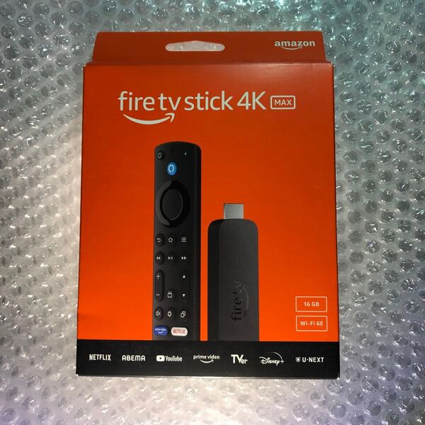 最新 Fire tv stick 4K max 第2世代 未開封品
