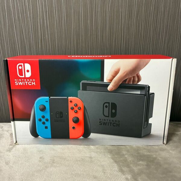 難あり Nintendo Switch 本体 ネオンブルー/レッド 未対策機