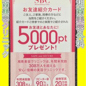湘南美容クリニック 湘南美容外科 クーポン ポイント 紹介 カード SBC