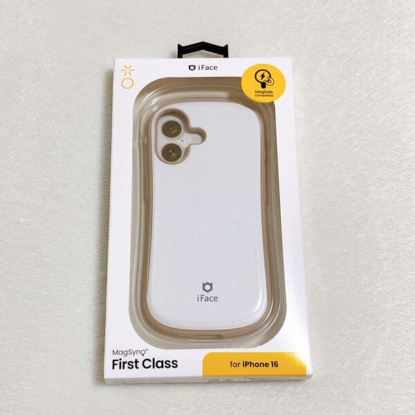 新品未開封 iFace iPhone16 スマホケース ミルク