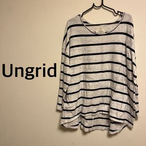 Ungrid アングリッド★ボーダーカットソー