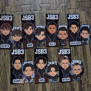 三代目JSB 千社札セット 真顔ver.