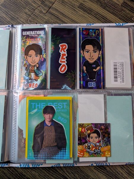 GENERATIONS 佐野玲於 千社札 ステッカー フォトカード