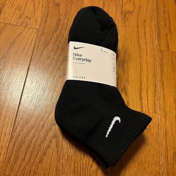NIKE ソックス 3足 (23〜25センチ)スクールソックス