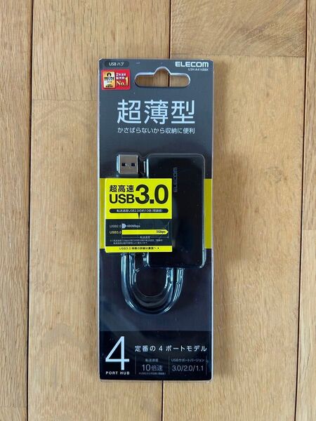 ELECOM U3H-A416BBK 4ポート USB3.0 HUB