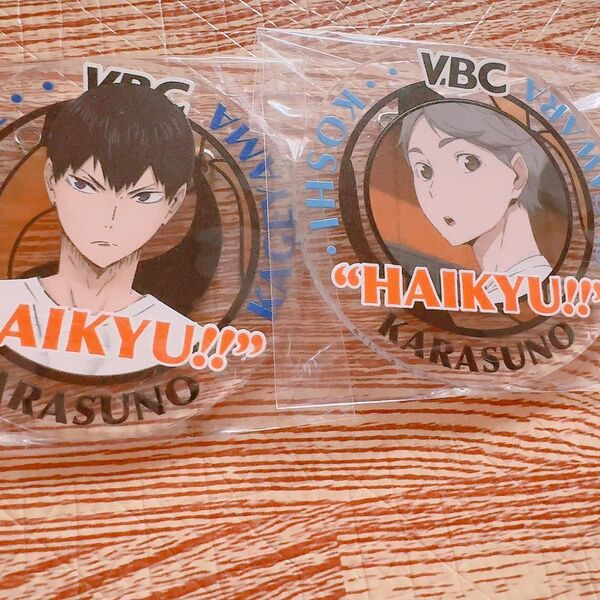 ハイキュー VBC 影山飛雄 菅原孝支 アクリルバッジコレクション 2016