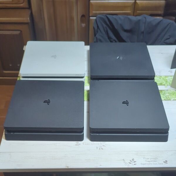 PS4 本体 4台 ブラック 2000 X2 2100 X2 動作確認済