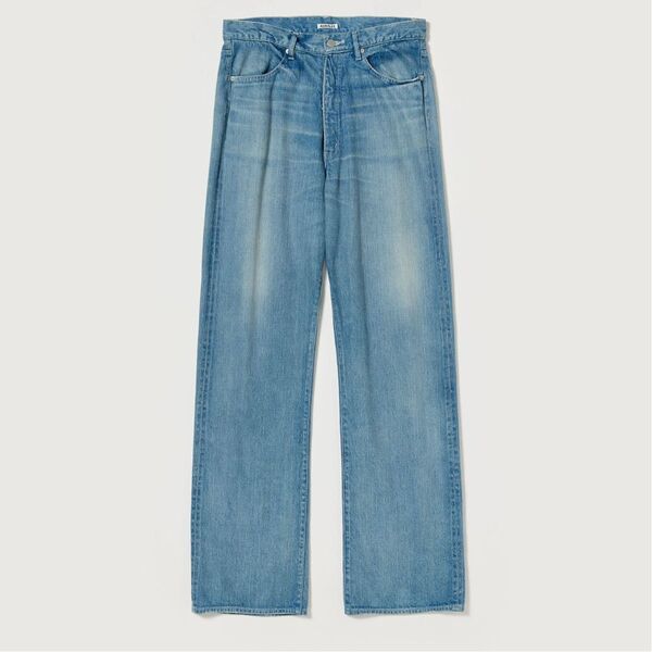 SELVEDGE FADED LIGHT DENIM PANTS サイズ5