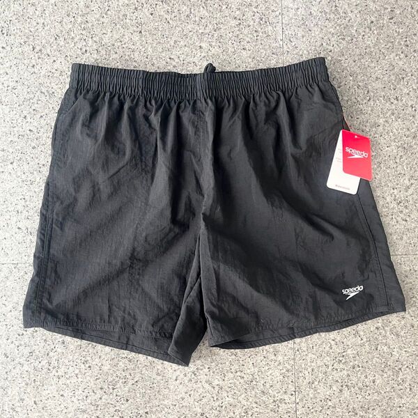 日本未発売 新品 Speedo ナイロン ショートパンツ スイム M 水陸両用 インナーメッシュ