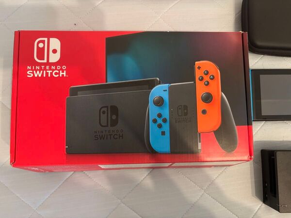 Nintendo Switch 本体 (ネオンブルー/ネオンレッド) 中古