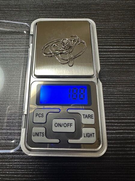 【美品】ベネチアンネックレス K18WG 18金 ホワイトゴールド