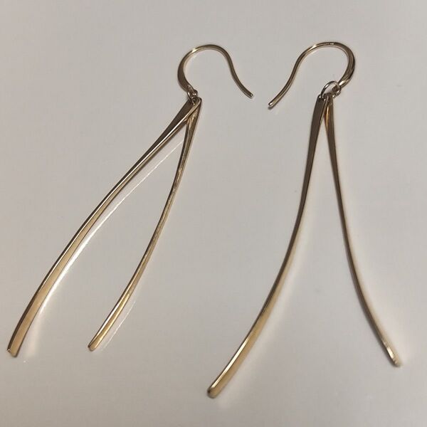 STAR JEWELRY スタージュエリー K10 ピアス SWING PIERCED EARRING