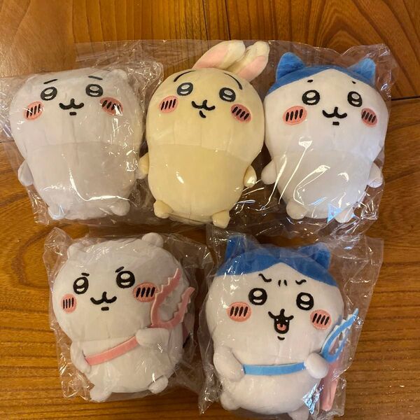 新品 タグ付き ぽてたま ちいかわ ハチワレ うさぎ ぬいぐるみ ヤー さすまた