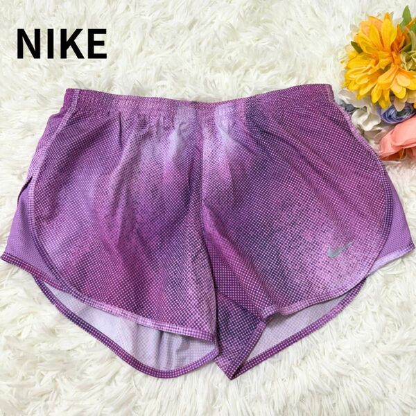 極美品 Nike ナイキ ショートパンツ ランニング ヨガ ロゴ ポケット ヨガ スポーツ アウトドア