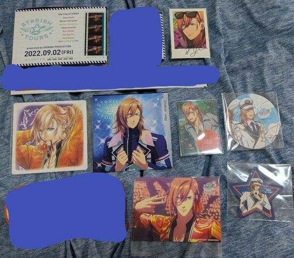うたの☆プリンスさまっ♪ うたプリ スタツア 来場者特典 神宮寺レン 銀テ コマフィルム ステッカーなどセット