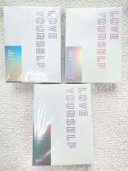 BTS WORLD TOUR LOVE YOURSELF Blu-ray3セット NY、EUROPE 、SEOUL