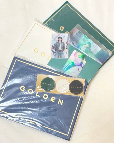 BTS. Jungkook GOLDEN アルバム3種&特典セット