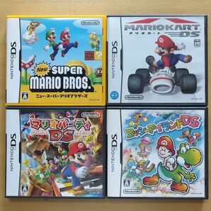 DS ソフトまとめ売り4本 (スーパーマリオ系)
