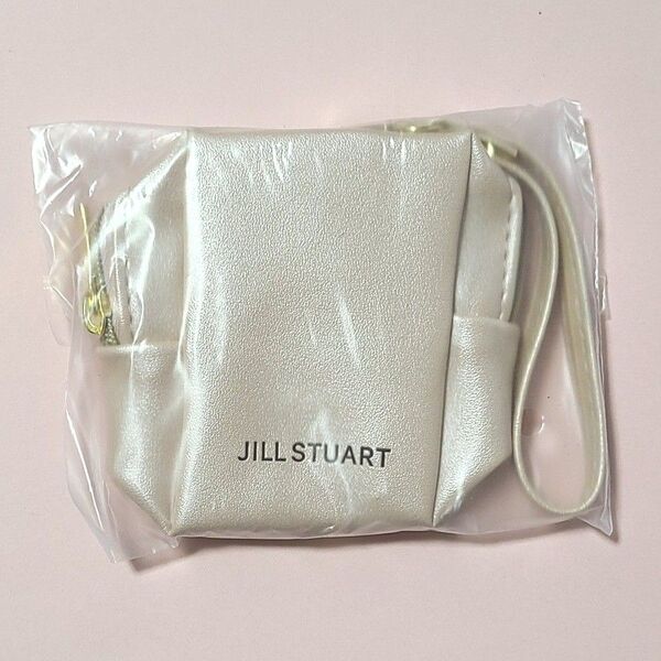 【新品未使用・未開封】ゼクシィ2025.6月号付録 JILL STUART ジルスチュアート まち有ストラップ付きポーチ ピンク