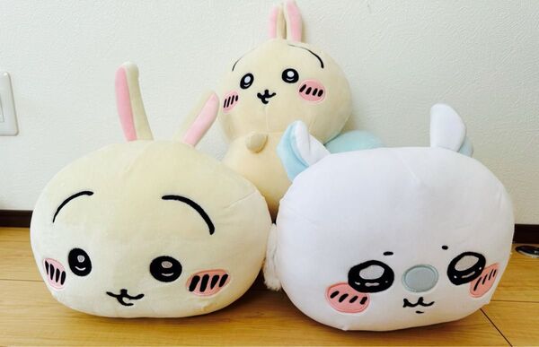 ちいかわ だるるんBIGぬいぐるみうさぎ とモモンガ おしりふりふりBIGぬいぐるみうさぎ
