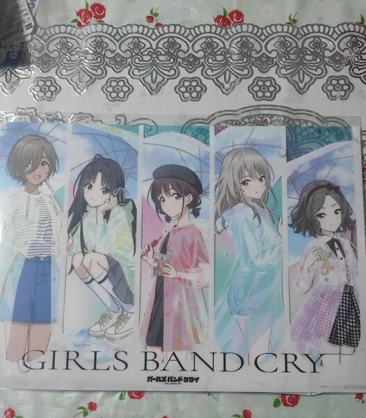 anisugar ガールズバンドクライ きゃらっとくじ A3クリアポスター