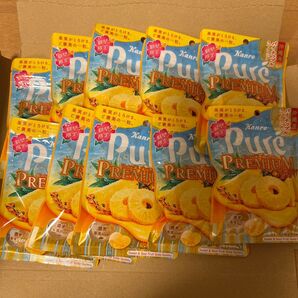 25 グミ ピュレグミ プレミアム パイナップル 10袋