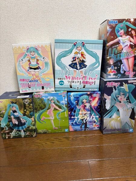 初音ミク フィギュア まとめ売り 美少女フィギュア AMP Luminasta
