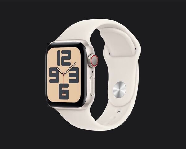 【新品未開封 第二世代】Apple Watch SE GPS Cellularモデル 40mmスターライトとスポーツバンド M/L