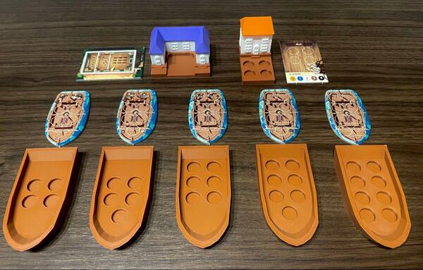 ボードゲーム プエルトリコ20 アップグレードタイル