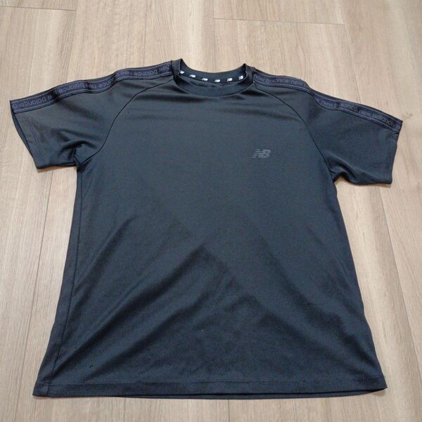 NBニューバランス 半袖Tシャツ ブラック Sサイズ