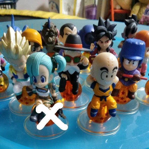 ドラゴンボール フィギュア キャラプッチ14個 孫悟空 クリリン亀仙人等