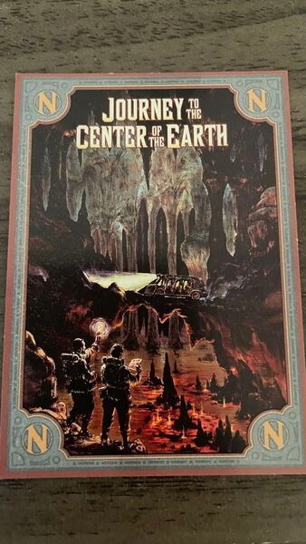 【センター・オブ・ジ・アース 未来の地底探検家 証明書カード】 未来のチャレンジャー証明書 未使用