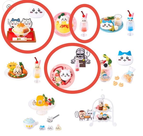 ちいかわカフェ ミニフィギュアコレクション ちいかわレストラン
