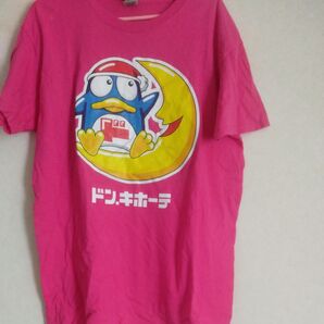 ドン・キホーテ ドンペン Tシャツ ピンク