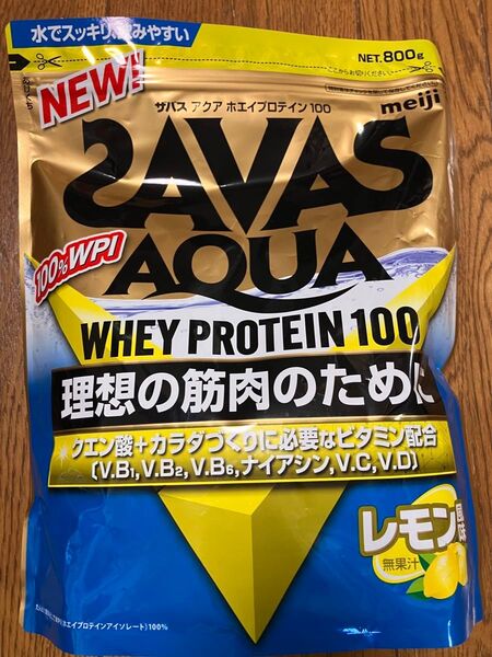WPIアクアホエイプロテイン100 レモン風味 800g