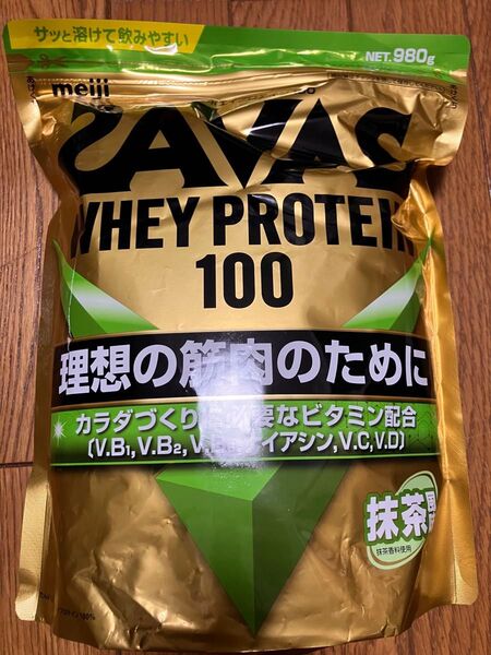 ホエイプロテイン100 抹茶風味 980g