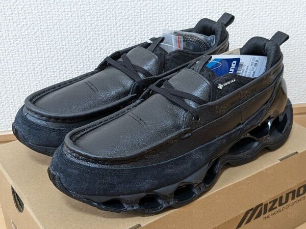 28cm Mizuno Wave Prophecy Moc GORE-TEX Black ミズノ ウェーブプロフェシー モック