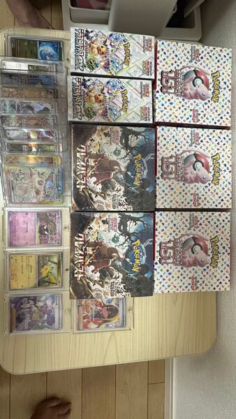 ポケモンカード151テラスタルフェスexクレイバースト未開封シュリンク付きboxその他sarセット