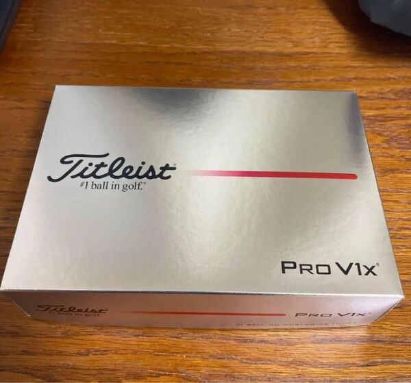 新品未使用 Titleist Pro V1x ゴルフボール 1ダース 12球