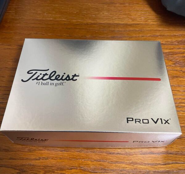新品未使用 Titleist Pro V1x ゴルフボール 1ダース 12球