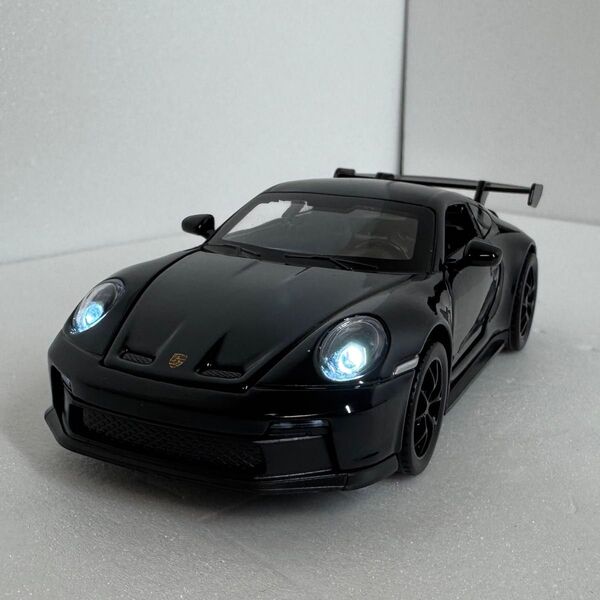 ポルシェ 911 GT3 ブラック ミニカー 1/32 ダイキャスト