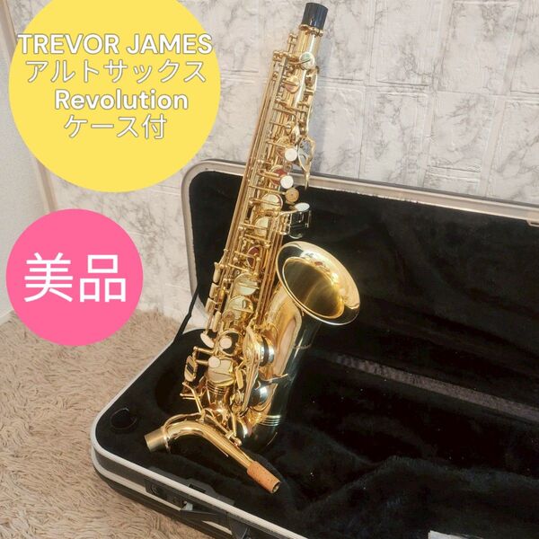 美品 トレバージェイムス アルトサックス ケース付