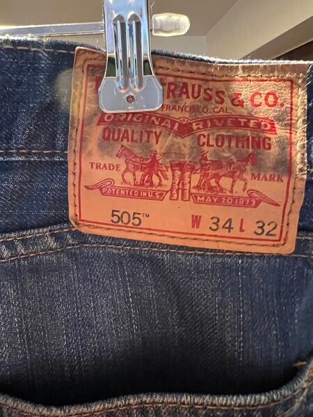 最終価格【人気古着】Levi's 505 ジーンズ W34 L32