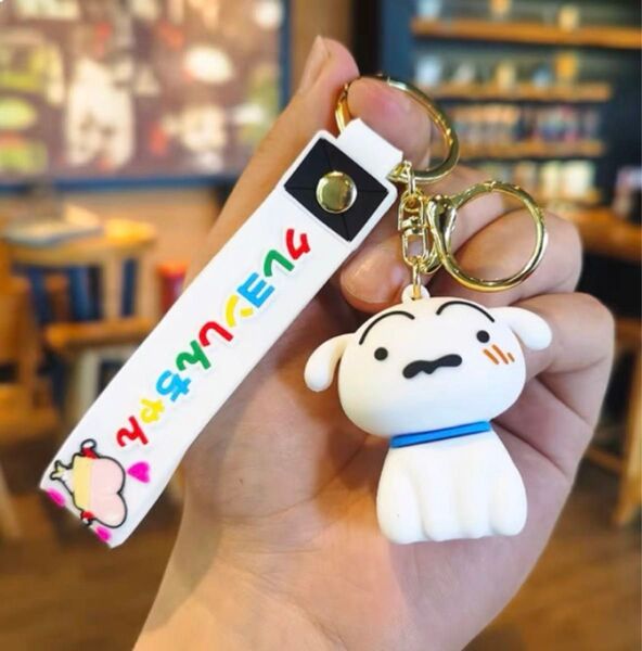 クレヨンしんちゃん キーホルダー シロ